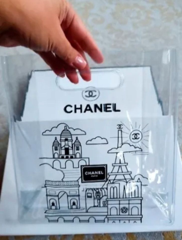 Chanel Tasche transparent Paris neu ungetragen in Saarbrücken