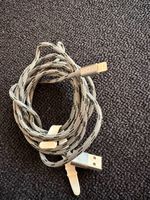 PZOZ Lightning Kabel USB auf Lightning Nylon 2 Meter NEU Niedersachsen - Langenhagen Vorschau