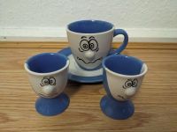 Set aus Tasse, Untertasse und zwei Eierbechern Berlin - Mitte Vorschau