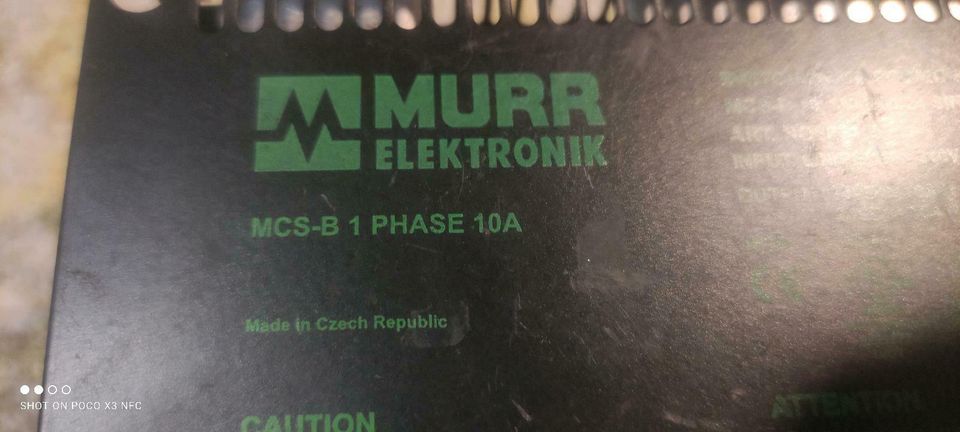 85165 MCS-B Murr Elektronik Netzteil 1-Phase 24v DC 10 AMP in Werdohl