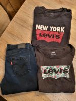 Levis Hose und 2 T Shirts für Mädchen Hessen - Freigericht Vorschau