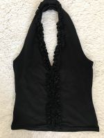 Bolero Top Sommer Boho schwarz Stretch Rüschen s 36 Nordrhein-Westfalen - Mönchengladbach Vorschau