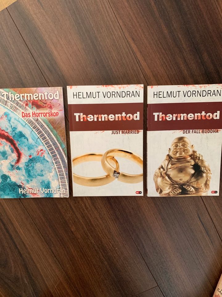 Bücher von Helmut Vorndran „Thermentod“ in Weidhausen