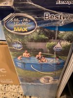 Bestway Aufstellpool Steel Max pro 3,66m x 0,76m pool mit Pumpe Nordrhein-Westfalen - Versmold Vorschau