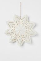 2x Papier Sterne H&M weiß neu - Paper Star Ornament Bayern - Ochsenfurt Vorschau