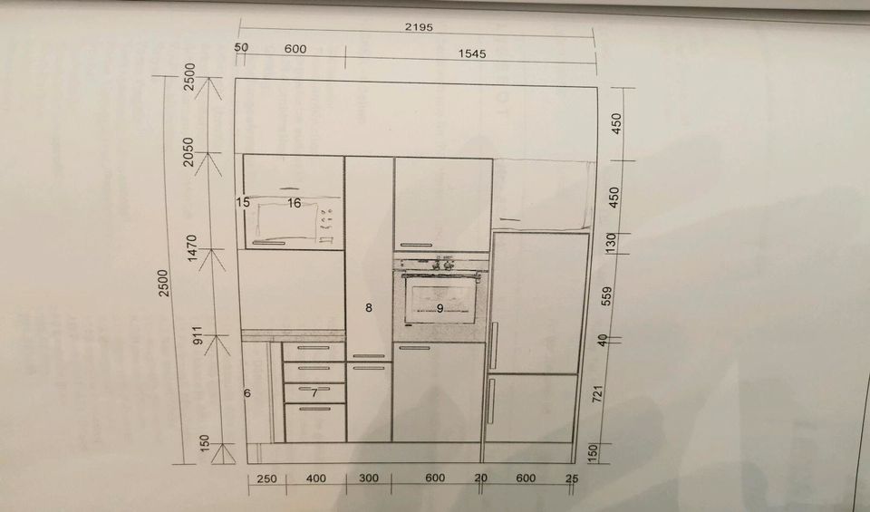 Küche in Ivory Glänzend in Leichlingen