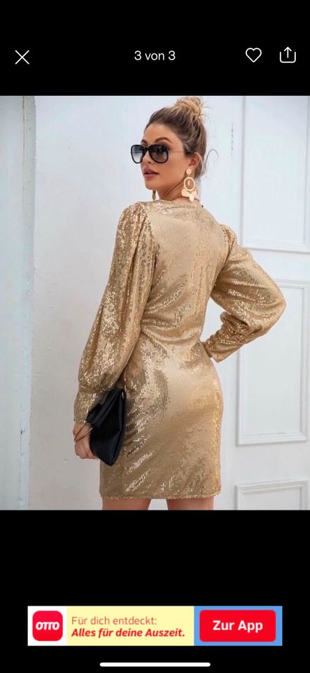 Gold Kleid. Große S in Solingen