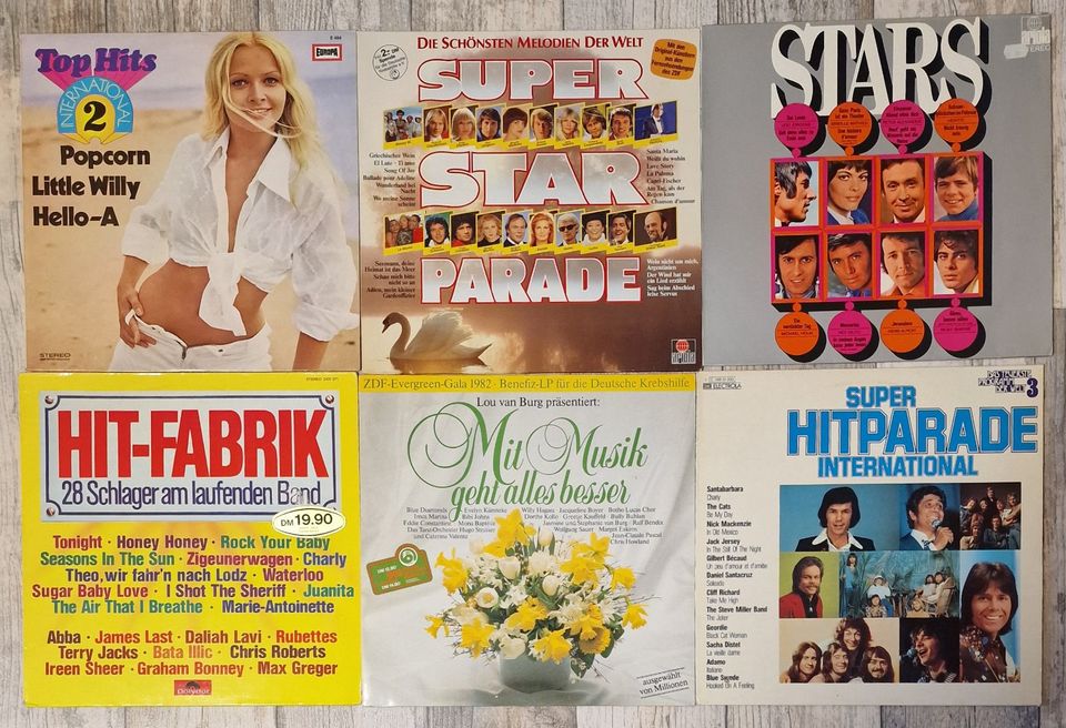 91 Sampler Schallplatten LPs 70er bis 90er je 1€ oder zus. 45€ in Brachbach
