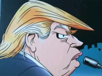 Trump, eine amerikanische Dramödie, Comic Bielefeld - Heepen Vorschau