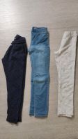 4 Leggings Jeggings Hosen Gr 128-134 Hessen - Hainburg Vorschau