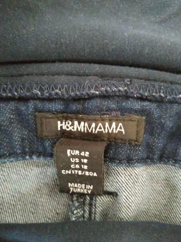 Jeans Schwangerschaft Umstandsmode von H&M Gr.42 in Rothselberg