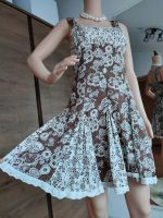 Sommerkleid Kleid kurz Blumen braun weiß Nordrhein-Westfalen - Solingen Vorschau