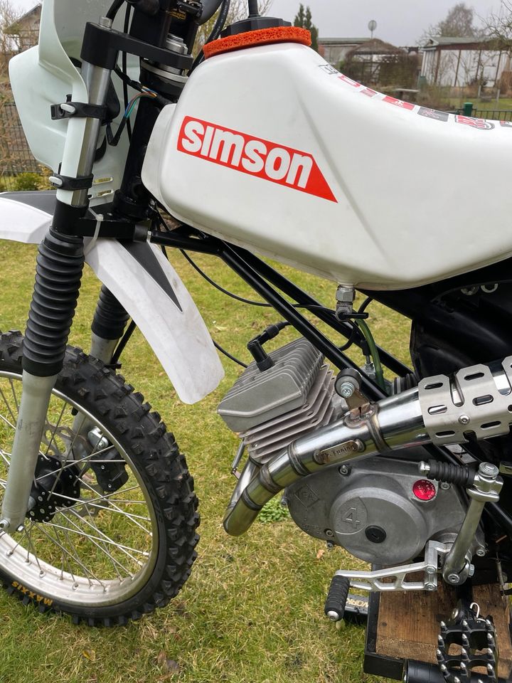 Simson Cross Fahrgestell, Tuning in Grevesmuehlen