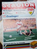 Fussball Europa Pokal Programm VfB Stuttgart gegen D. DRESDEN Thüringen - Eisenberg Vorschau