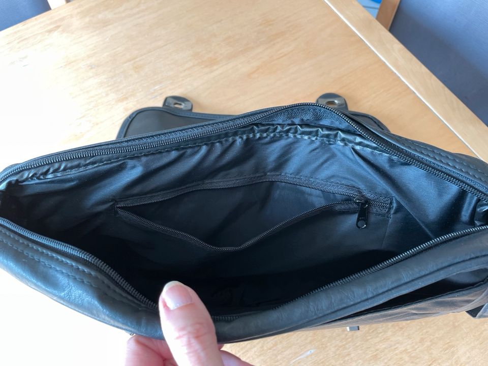 Ledertasche Aktentasche Herren Echtleder Vintage TOP Zustand in Ilvesheim