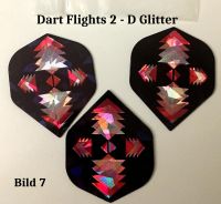 3 Dart Flights 2 - D Glitter, NEU Niedersachsen - Stade Vorschau