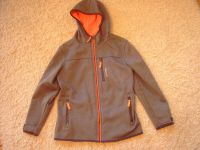 Softshell Jacke, grau/orange, ernstings, Gr.152,sehr gut erhalten Berlin - Köpenick Vorschau