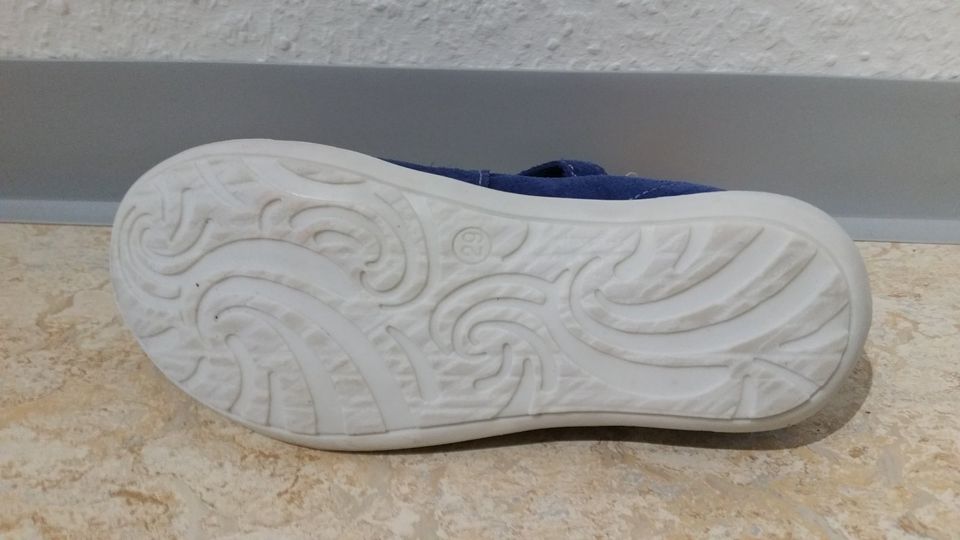 Bären-Schuhe für Mädchen, Ballerina, Größe 29, blau, Leder, neu in Stuttgart