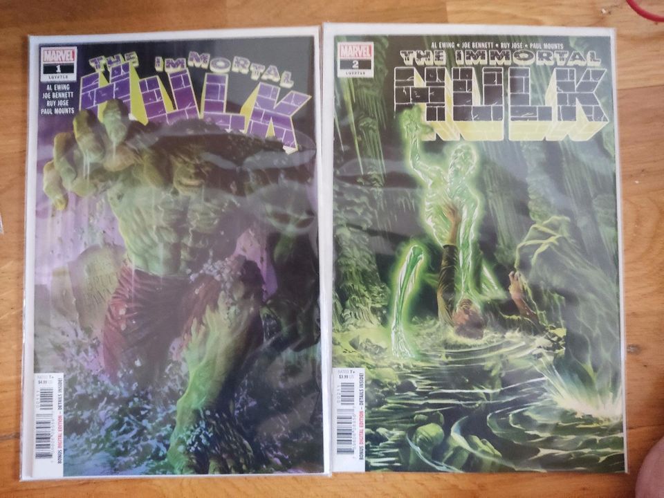 Immortal Hulk 1-50 in vfn+/nm US comic in Nürnberg (Mittelfr)