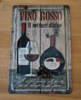 Blechschild Vino Rosso ca. 20 x 30 cm Schleswig-Holstein - Preetz Vorschau