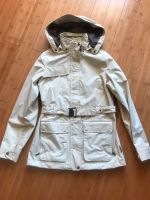 JACK WOLFSKIN Regenjacke mit Bindegürtel Kapuze creme braun M Bayern - Reichertshausen Vorschau