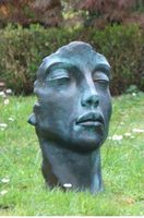 Vidroflor Gesicht Frau Bronze Effekt 50cm Dithmarschen - Heide Vorschau