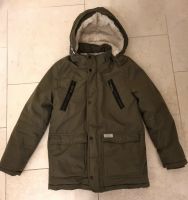 Warme Winterjacke Gr. 158 H&M Khaki Hessen - Edermünde Vorschau