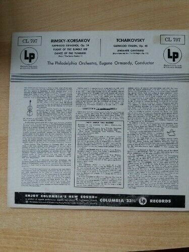 LP, 1 Vinyl, Tchaikovsky u. Rimsky-Korsakov in Achern