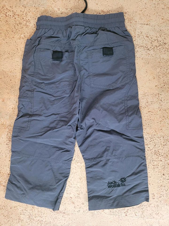 Jack Wolfskin 3/4 Hose, Trekking, Wandern, Gr. 116 in Donaustauf