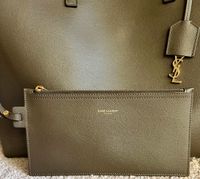 YSL CLUTCH POUCH VON SHOPPER BAG KHAKI SAINT LAURENT Nordrhein-Westfalen - Oerlinghausen Vorschau