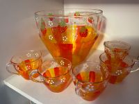 Erdbeer Bowle Glas Set mit 5 henkeltassen DIY Hessen - Hünfelden Vorschau