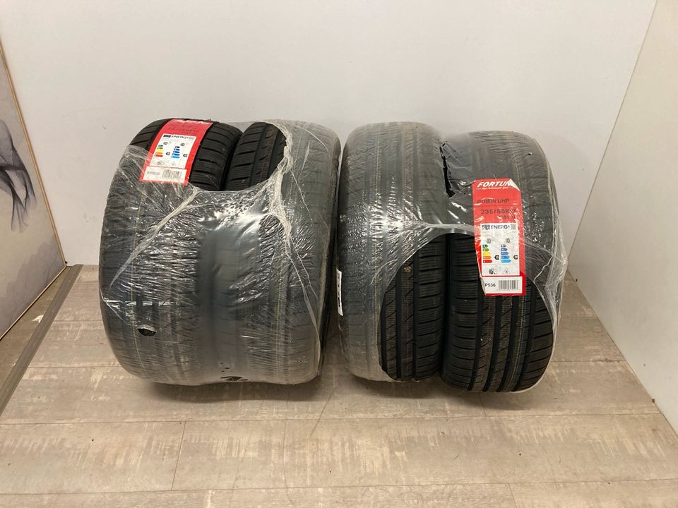 #B 4x Fortuna Gowing UHP M+S Winterreifen Neu 235/55 R17 103V XL in Burgstädt