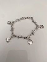 Hello Kitty Sanrio Silber Stacheldraht Armband Edgy Y2K Emo Bochum - Bochum-Ost Vorschau