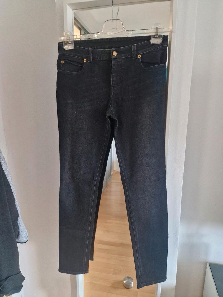 Louis Vuitton Damen Jeans schwarz Gr. 38 in Mudersbach