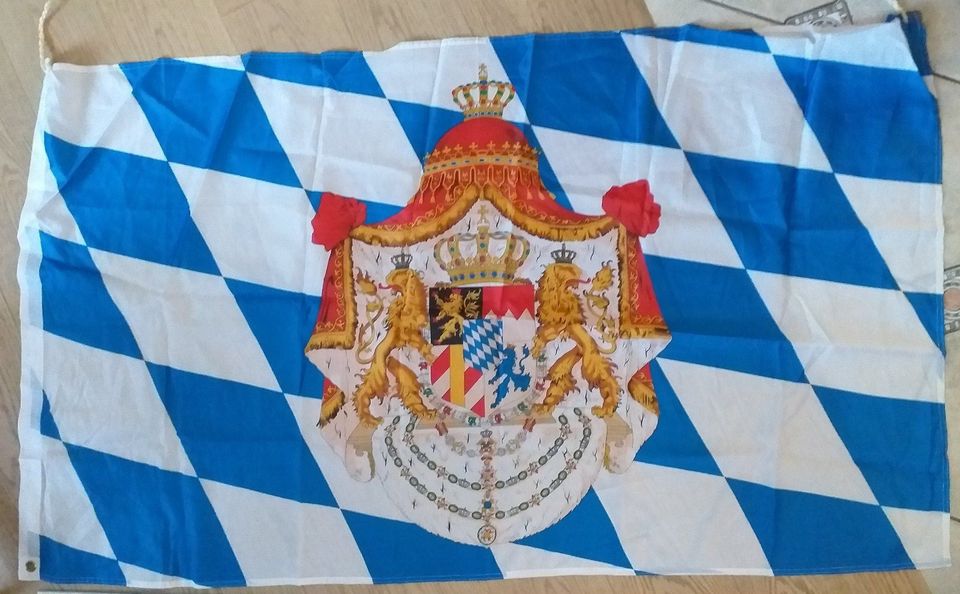 Flagge Bayern /Oktoberfest in Krostitz