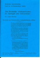 Brakel: Die Brakeler Volksschulen im Spiegel der Chroniken Nordrhein-Westfalen - Höxter Vorschau