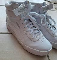 Puma Sneaker hoch weiß Größe 41 Nordrhein-Westfalen - Bergkamen Vorschau