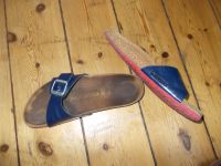 Gr.40 Birkenstock Madrid Dunkelblau Rote Sohle Mitte - Wedding Vorschau