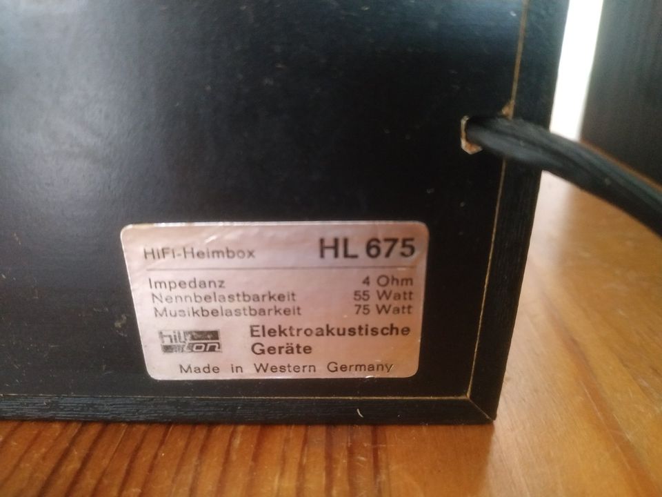 Lautsprecher hilton HL675 in Friedrichshafen
