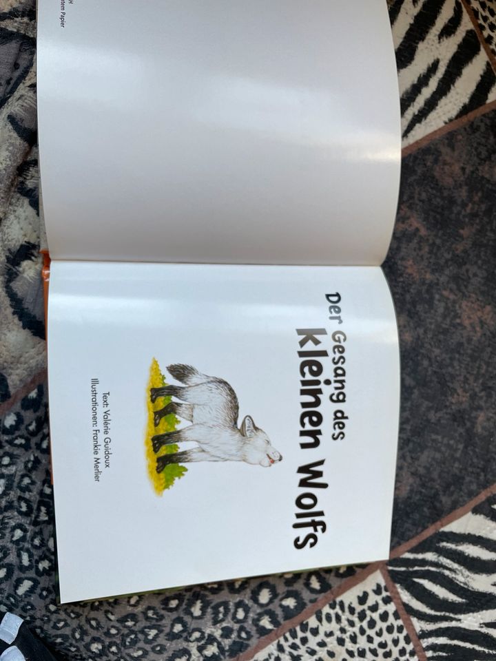 Buch: Der Gesang des kleinen Wolfs/Der kleine Wolf in Möhrendorf
