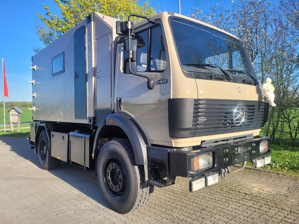 Mercedes Benz SK 1417 Expeditionsmobil 4 x 4 in Mammendorf