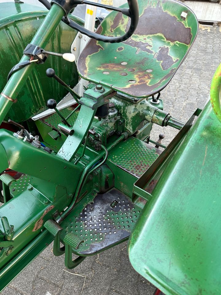 Deutz F1L712 mit Hydraulik Bj. 1959 Oldtimer Traktor Schlepper in Kuppenheim