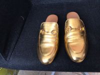 Original Gucci Princetown Slipper in Gold Schleswig-Holstein - Gettorf Vorschau