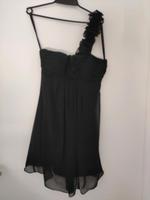 Kleid schwarz Gr. 36 seitlicher Träger Hessen - Neuhof Vorschau
