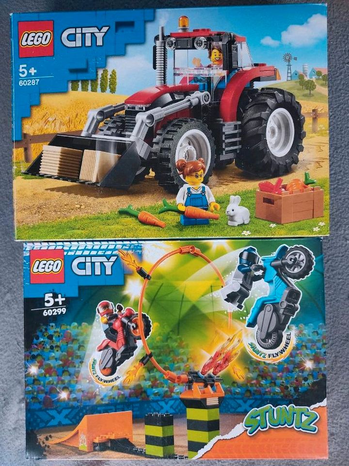 Lego City / 14  Bausätze - Polizei / Feuerwehr / Traktor / Lkw in Zettingen