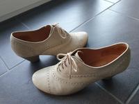 Gabor Damen Schuhe, Leder, beige, sand, creme, Gr. 5, 1a Zustand Nordrhein-Westfalen - Greven Vorschau