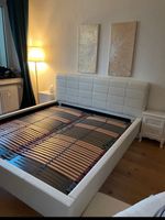 Weißes Bett 1,80 x 2m zu verschenken Düsseldorf - Pempelfort Vorschau