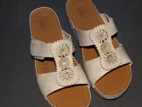 Easy Street Pantolette-Sandale-Gr 42-Klett-Glitzer-wNeu Rügen - Sassnitz Vorschau