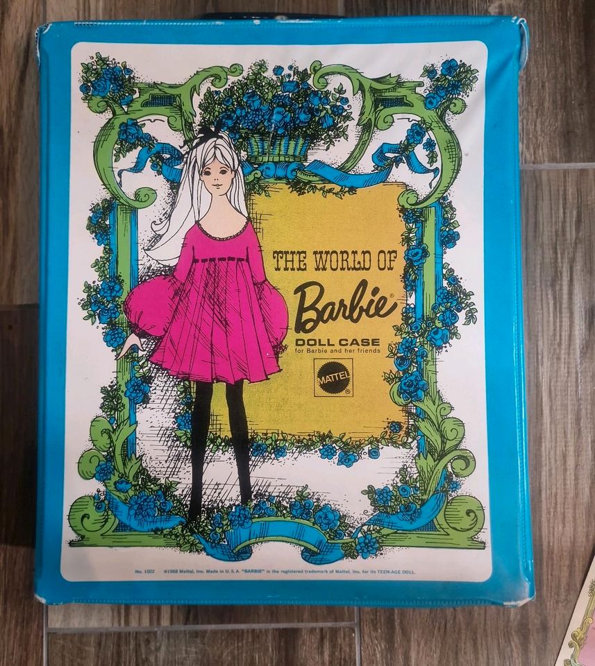 Vintage 60er Barbie Koffer Tragetasche in Radolfzell am Bodensee