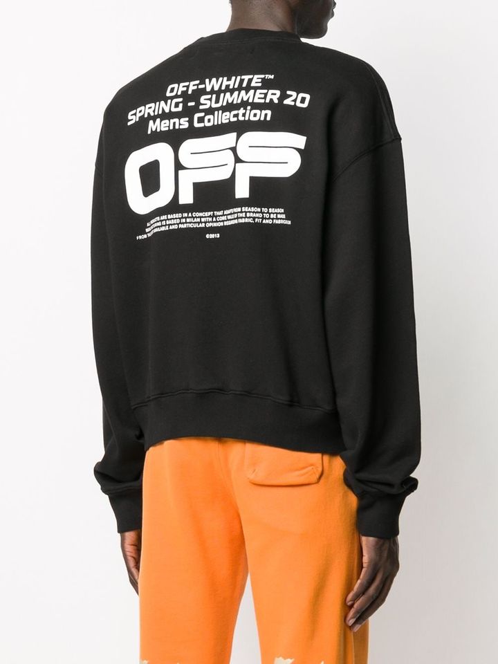 Offwhite Off white Logo Sweatshirt Sweater Pulli Pullover abloh in Stapelfeld